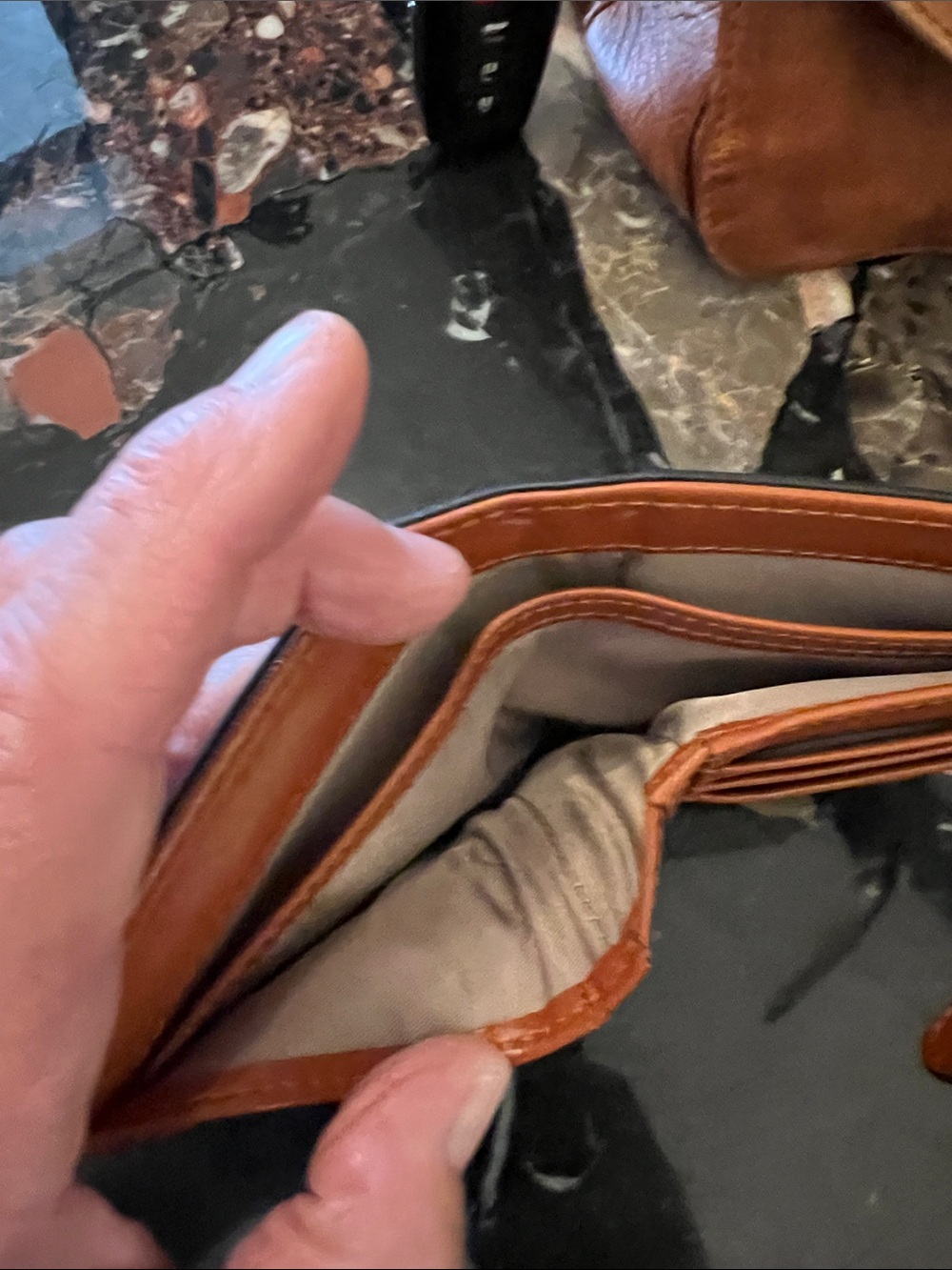 Genuine Leather Wallet by Bostanten - Picture 5 of 6